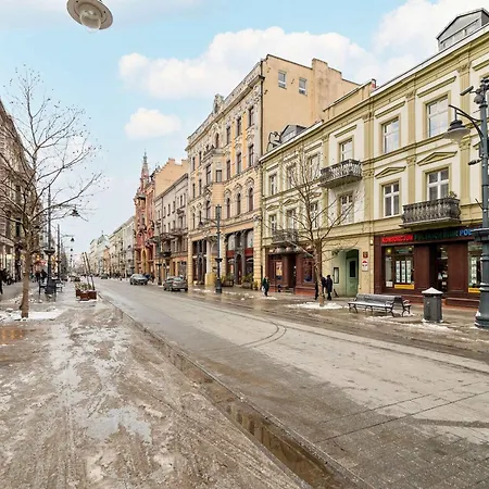 W Sercu Lodzi Piotrkowska Balkon & 2 Sypialnie By Renters *