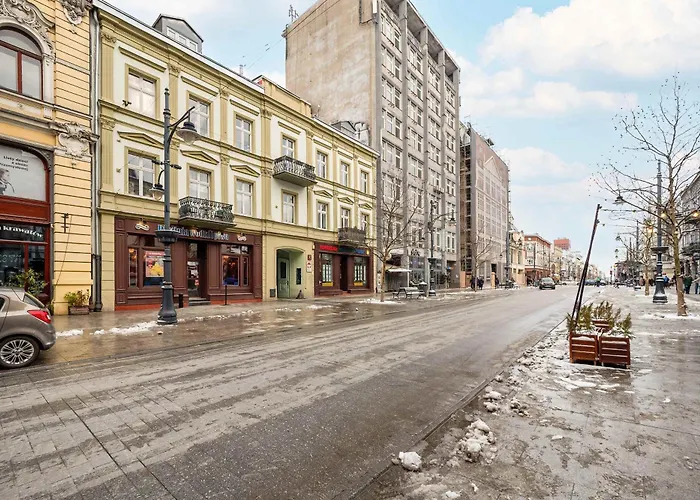 W Sercu Lodzi Piotrkowska Balkon & 2 Sypialnie By Renters Apartamento